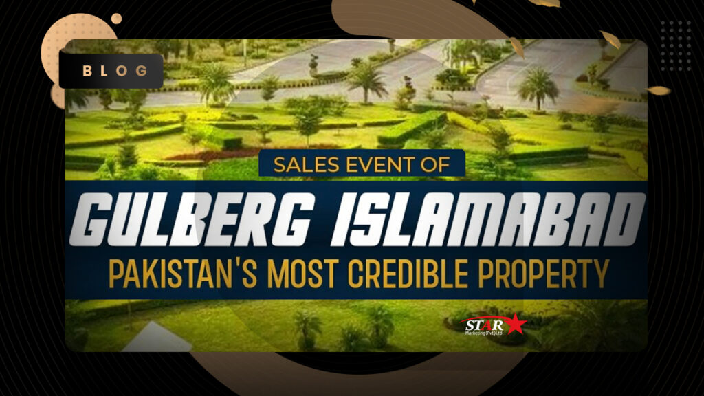 Sales Event of Gulberg Islamabad The Most Credible Property in Pakistan